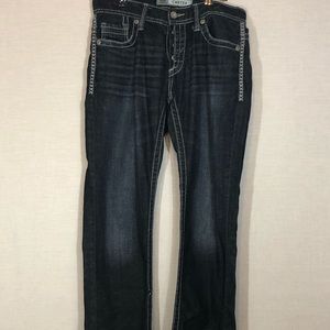 BKE Buckle Carter Men Jeans Size 29L Straight Leg